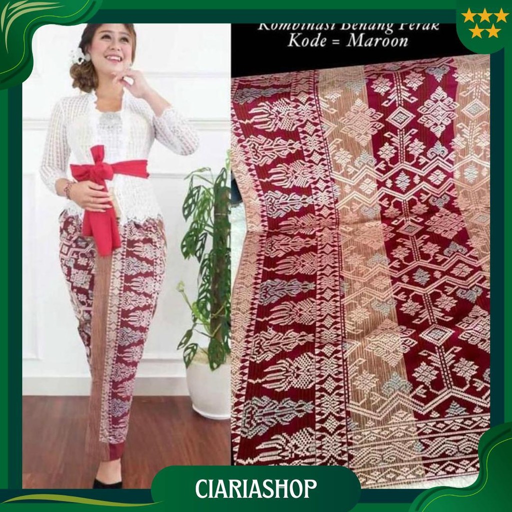 Kamen Lembaran Bordir || Kamen Lembaran Endek Bordir || Best Seller  Sale