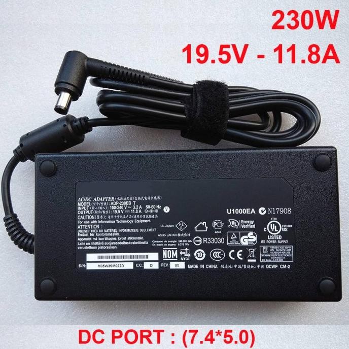 Adaptor Charger Asus Rog G750 11.8A 230W Delta New Stok