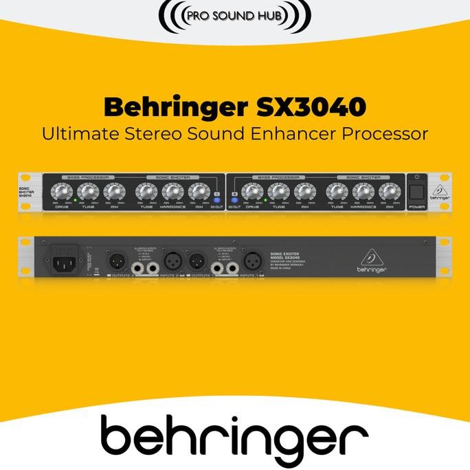 Terlaris Behringer Sx3040 V2 Sonic Exciter Sound Enhancement Processor Sx3040V2 Harmonist Booster