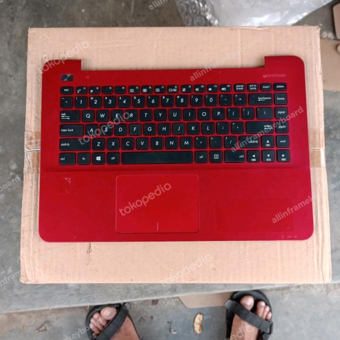 Frame Keyboard + Touchpad + Flexy Asus A455L X455 X455Ld X455L New Stok