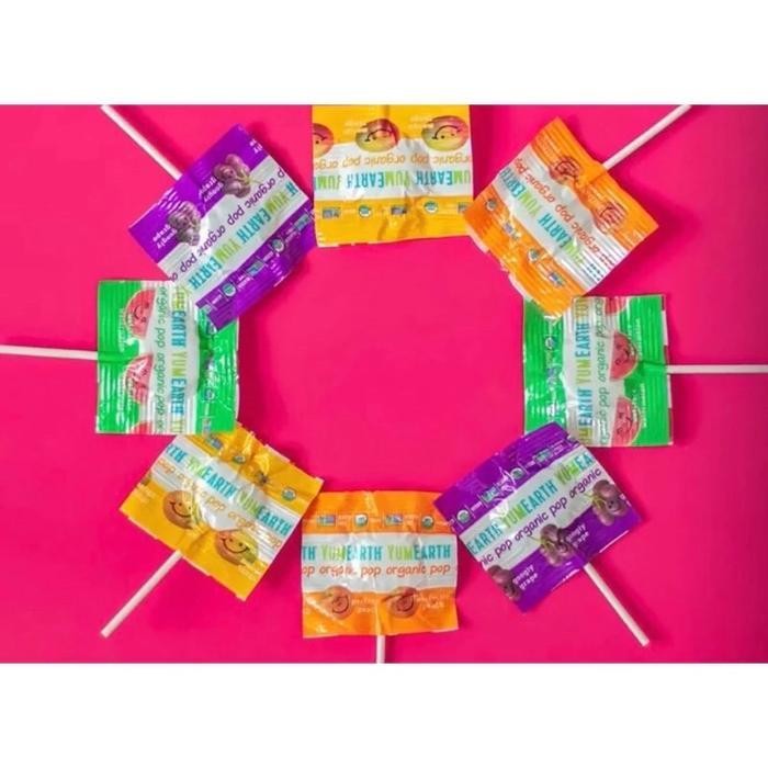 

Yumearth Permen Organic Vitamin C Lollipop Ecer Satuan Pilih Rasa Candy Food Lolipop Snacks Makanan Gum Jeli Gummy