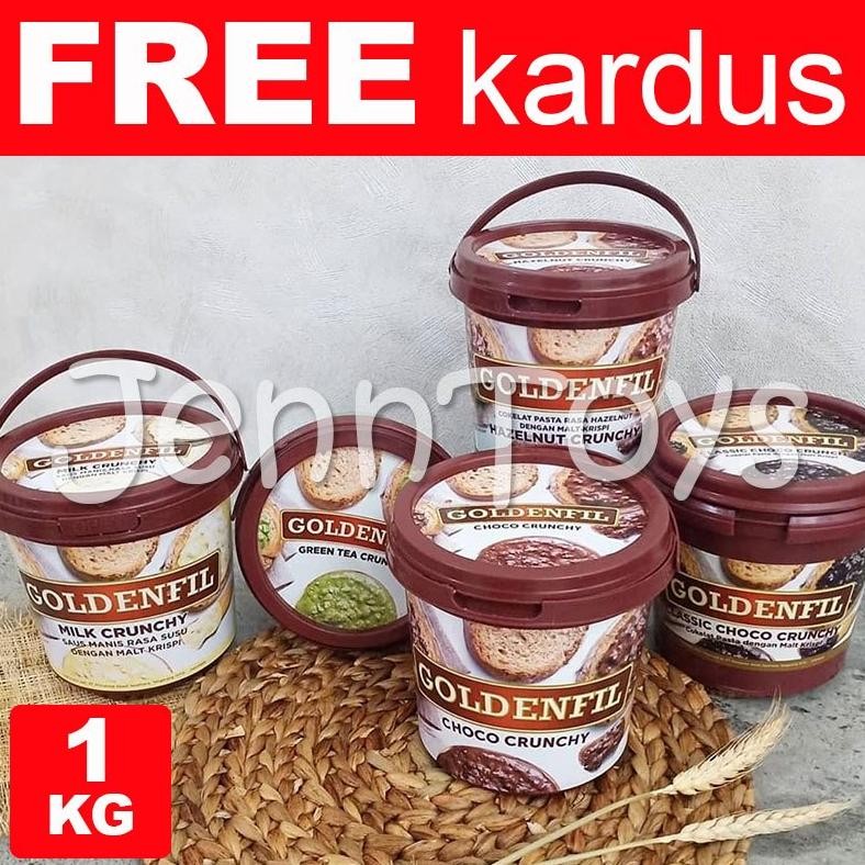 

TERLARIS JennToys - (PROMO) GOLDENFIL Selai CRUNCHY | CHOCO | HAZELNUT | DARK CHOCO | TIRAMISU | GREEN TEA Siap kirim