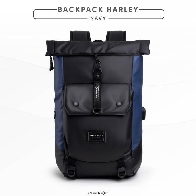 Tas Ransel Laptop Anti Air Waterproof Pria Branded Evernext Original New Stok
