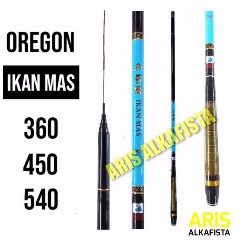 Joran Tegek Oregon Ikan Mas 360 450 540
