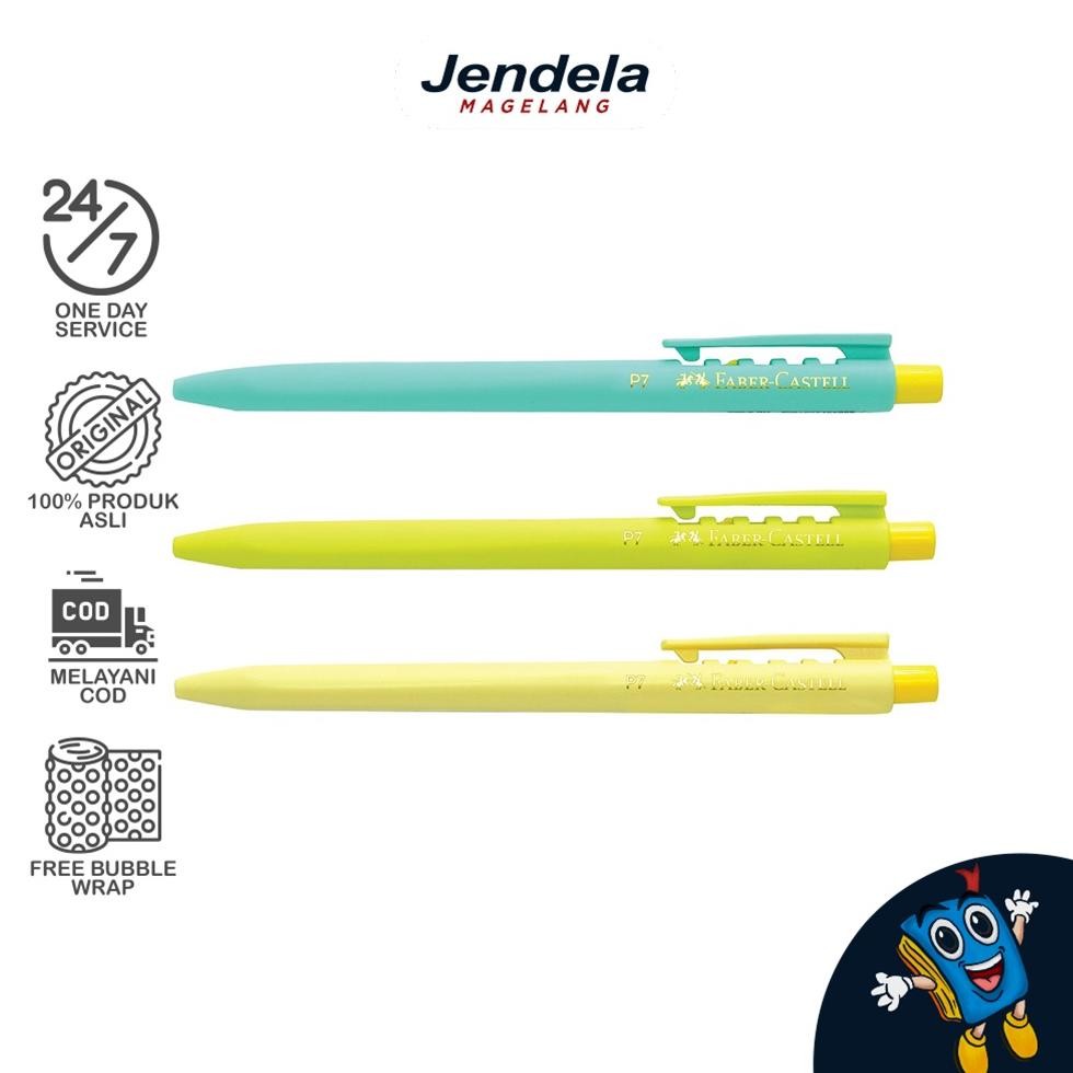 

Polpen Faber / Bolpoin Faber Castell Pastel P7 (Satuan) ATK