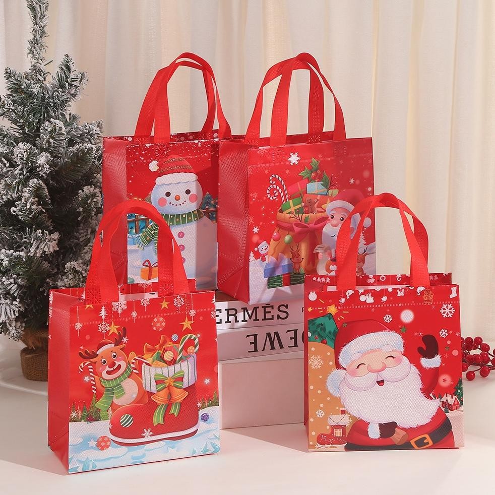 

TAS GOODIE BAG TAS SOUVENIR NATAL HADIAH LUCU BESAR TAS BESAR MERRY XMAS / HAMPERS PAPERBAG NATAL SHOOPING BAG MERRY CHRISTMAS DEKORASI