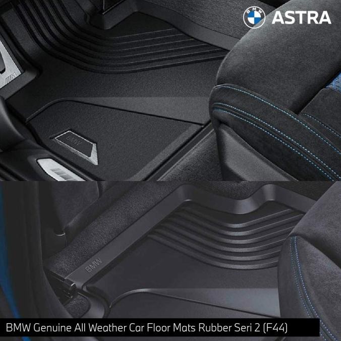 BMW Genuine All Weather Car Floor Mats Rubber Seri 2 (F44)