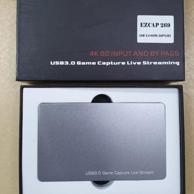 Ezcap 269 Usb 3 Hdmi Capture 2Port 4K + Mic Ezcap269 New Stok