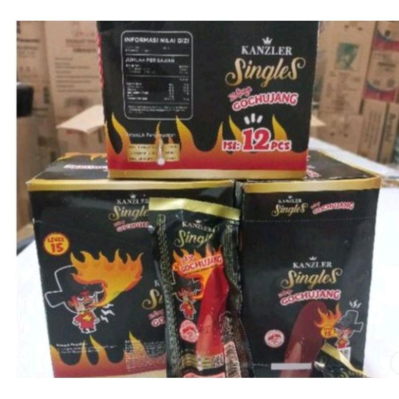 

READY STOK 1 Box sosis kanzler gochujuang,isi 12 pcs(FREE BUBLE WRAP) Siap kirim
