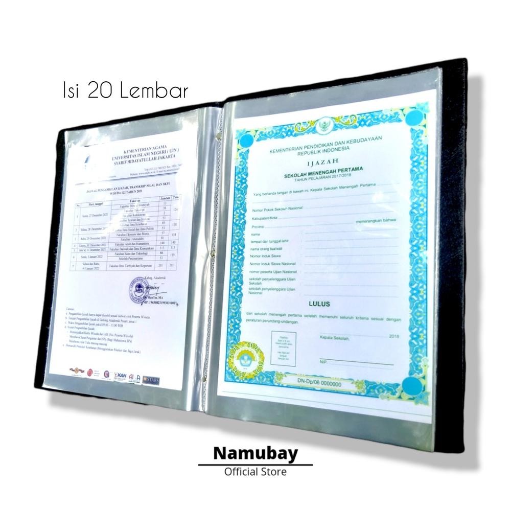 

DOKUMEN KEEPER ISI 20 LEMBAR / SAMPUL BUKU MENU RESTORAN / SAMPUL IJAZAH / SAMPUL KK / SAMPUL AKTA / SAMPUL SERBAGUNA / dokumen keeper kulit / dokumen keeper ukuran besar