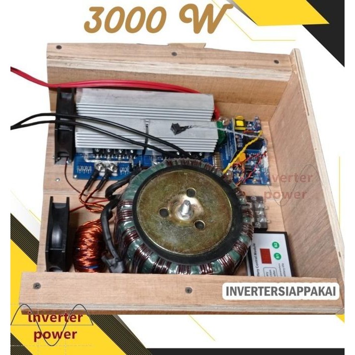 INVERTER LF TOROID 24V 48V 3.000 WATT - LVD