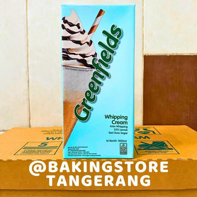 

Sale Whipping Cream Greenfields 1 Liter (Khusus Ekspedisi Paxel)