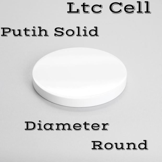 

redi Acrylic 5mm Diameter 7cm Akrilik Putih Solid