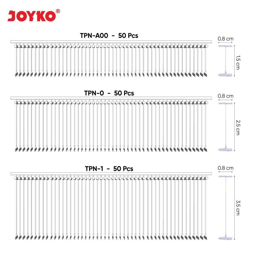 

th-23 gha-68 Joyko Tag Pin For Tag Gun TPN-0 TPN-A00 TPN-1 / Tag Pin Isi Refill Tag Gun Joyko / Isi 5000pcs Murah Berkualitas Berkualitas Berkualitas