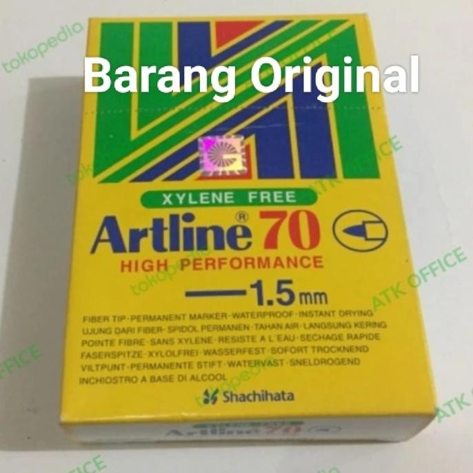 

NEW Spidol Artline 70 permanent Sedus (12pcs) Spidol Permanen Marker