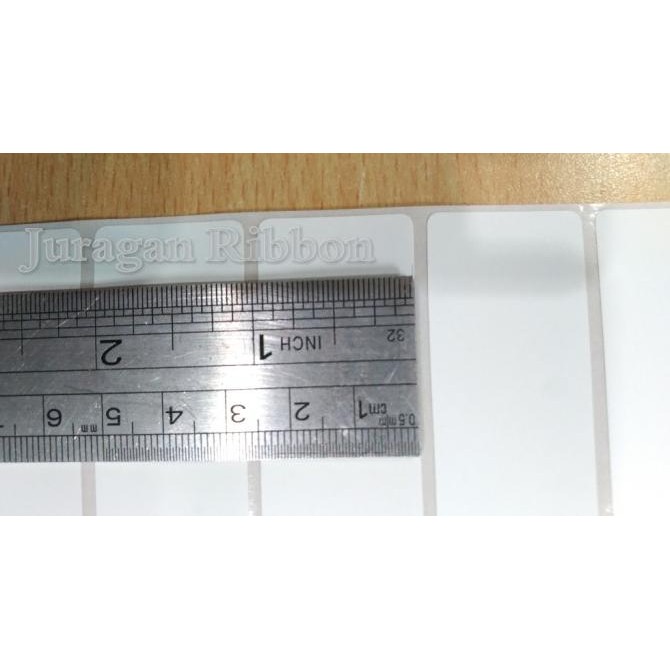 

tyS KERTAS STICKER LABEL THERMAL 50 X 25 MM - 1 LINE - DIRECT THERMAL