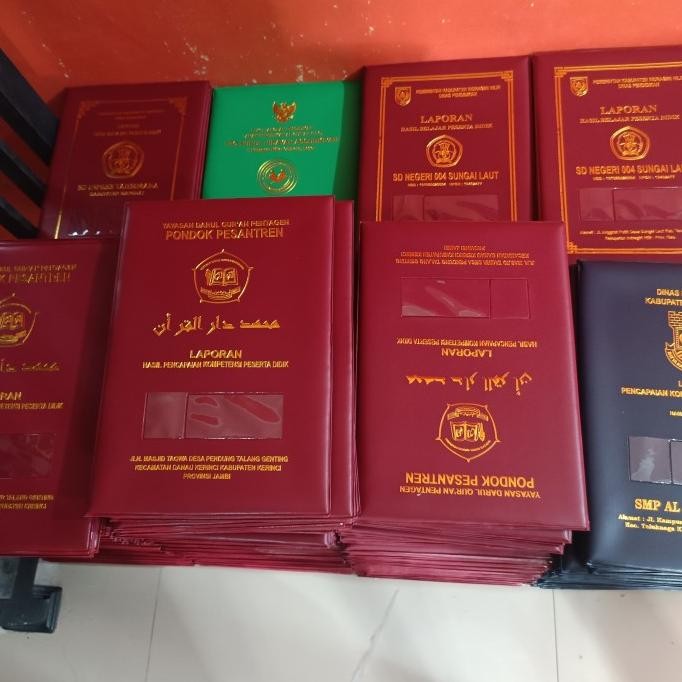 

new !!! Sampul Raport K13 dan Ijazah murah