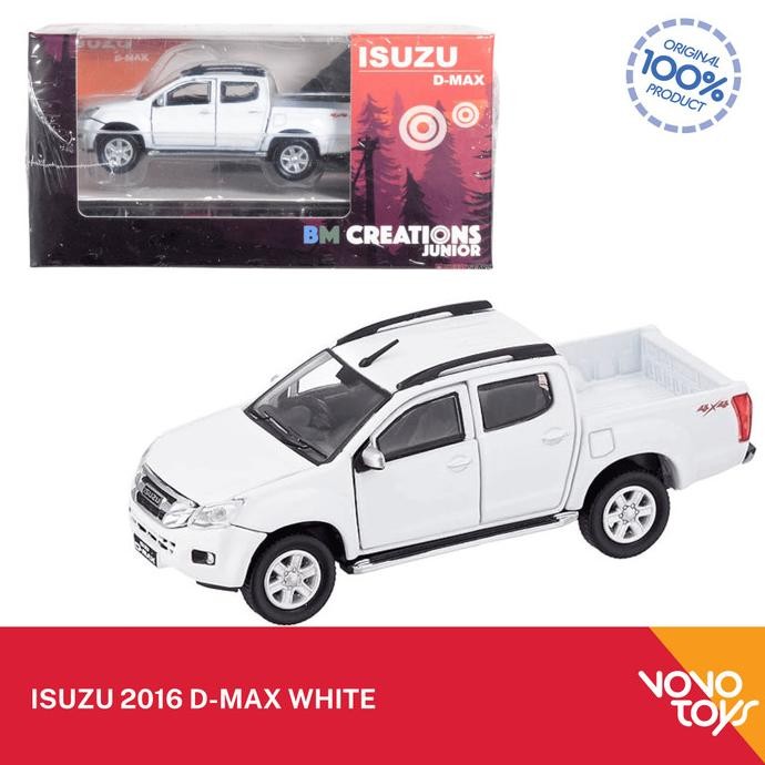 baru  BM Creations 1/64 Isuzu 2016 D-Max White murah