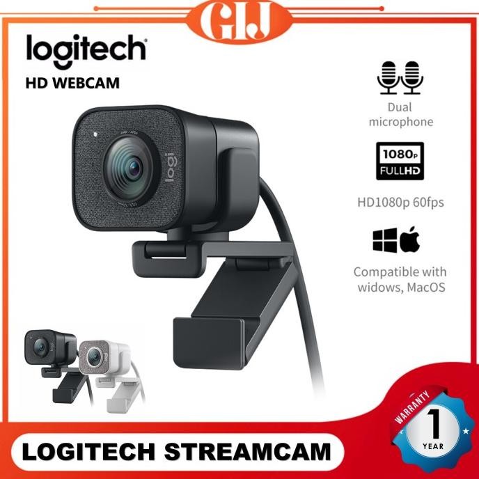 Logitech Streamcam Stream Cam Full Hd Usb-C Webcam New Stok