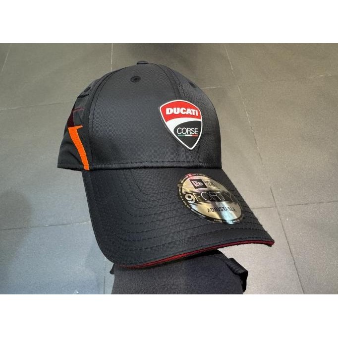 Topi New Era 9Forty Ducati Corse Black Cap 100% Original Resmi