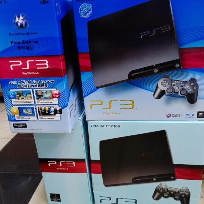 ps3 slim cfw seri 3000 japan 160gb murah