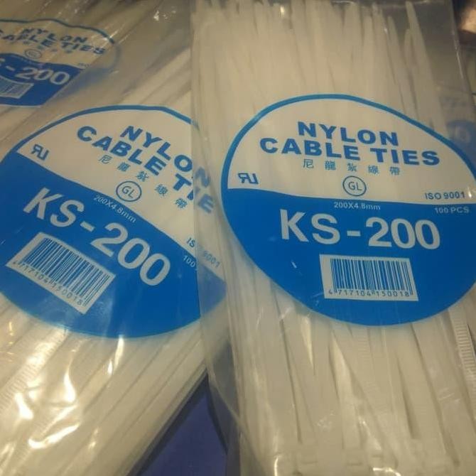 

new !!! Kabel Ties Merk KS 200 x 48 tali ties cable ties murah
