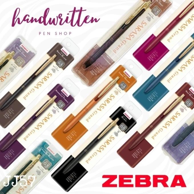 

NEW ZEBRA Sarasa Grand Vintage Metal Gel Ballpoint Pen/ Pulpen Grand Sarasa