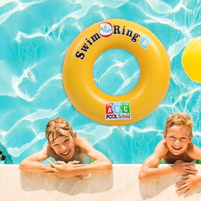 ] Pelampung Donat Anak - anak Berenang Renang Kolam