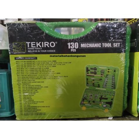 MEKANIK TOOL SET ISI 130  MECHANIK KUNCI TANG PERALATAN TUKANG DEPOK ALAT PERKAKAS SET LENGKAP 130 P