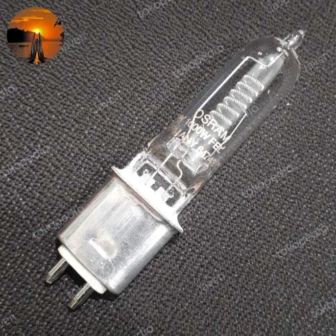 ------] Lampu Halogen SUPERHOT 1000W 120V 64743 FEL OSRAM / FOTOGRAFI / STUDIO