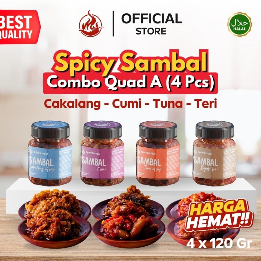 

Picy Ambal Paet Combo Quad 4 Pc 120 Gr