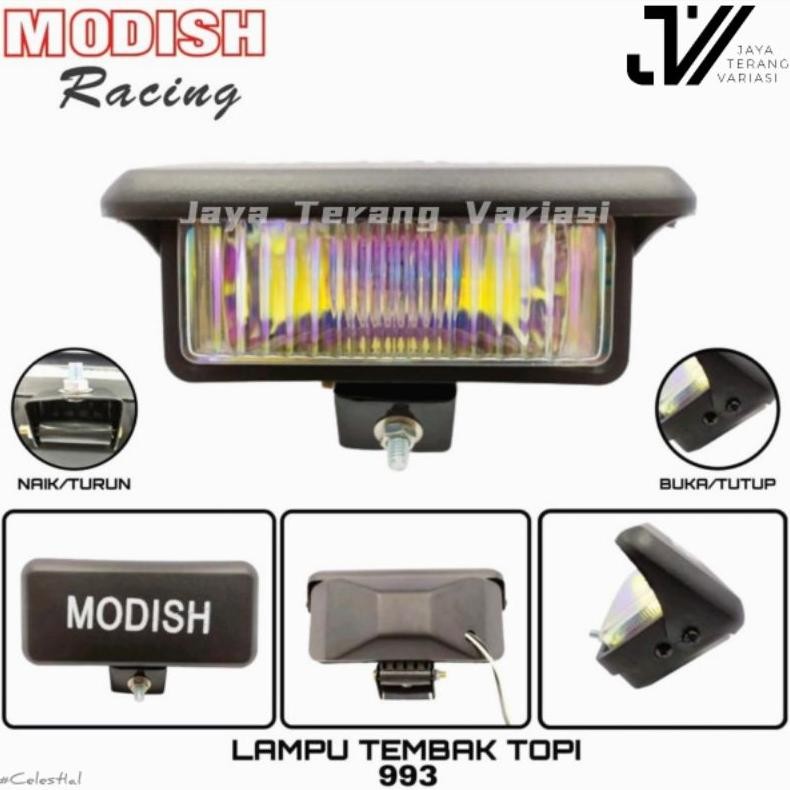 TERMURAH Foglamp Lampu Tembak Kabut/Foglamp Kotak/Lampu Kabut/Foglamp Mobil/Foglamp Motor/Lampu Temb