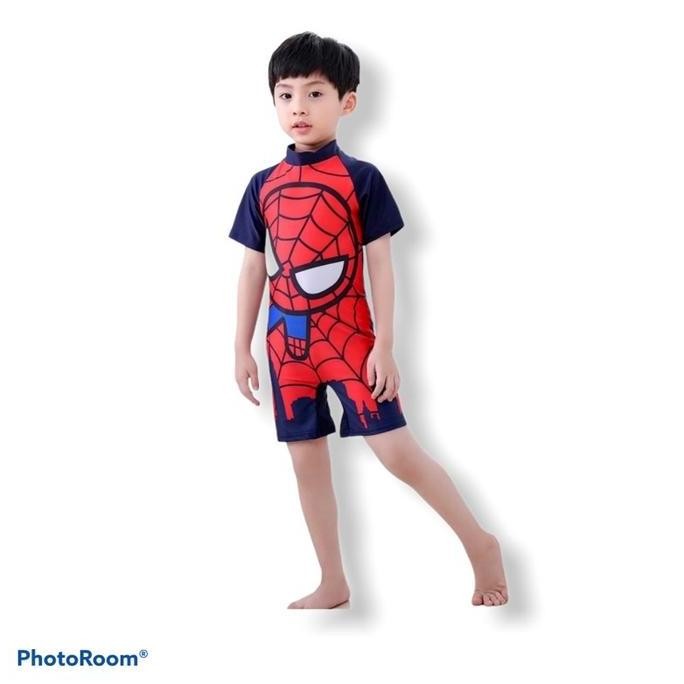 Baru Spiderman Baju Renang Anak Laki Laki Bayi Balita Umur 1 2 3 10 Tahun