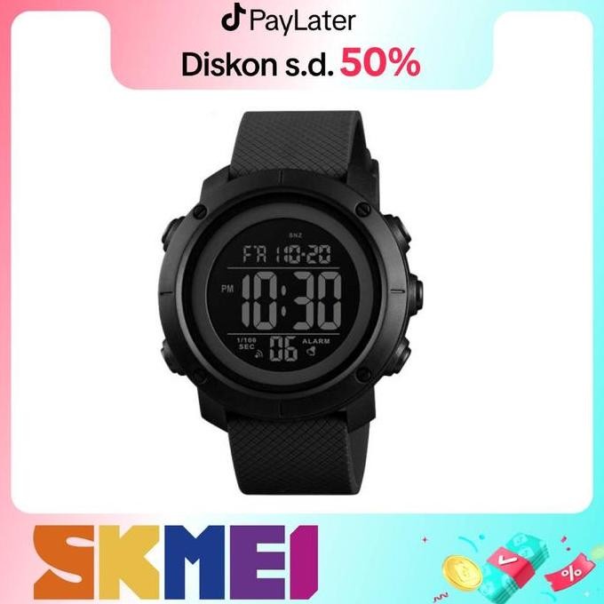 Jam Tangan Pria Digital Led 1426 Tahan Air 30 Meter Original Watch