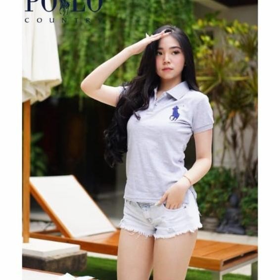 KAOS KERAH POLO WANITA, POLO SHIRT WANITA, KUDA BESAR ORIGINAL POLO