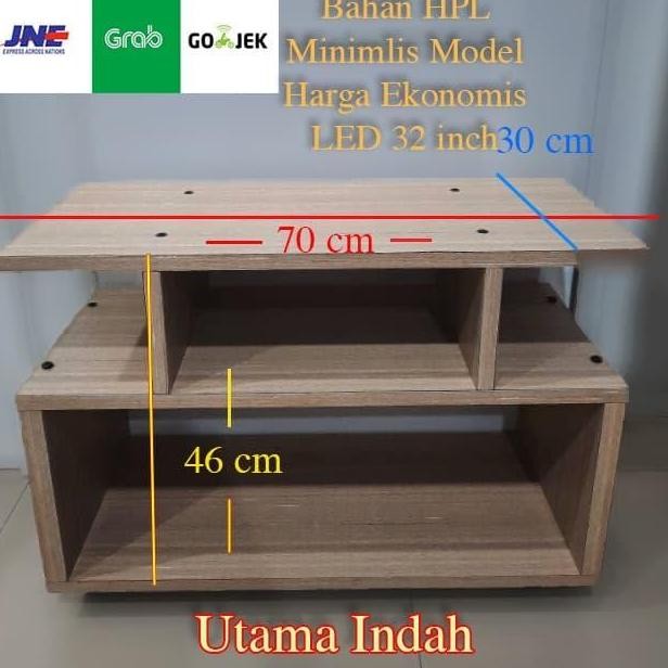 Rak tv / meja tv minimalis led 32 inch