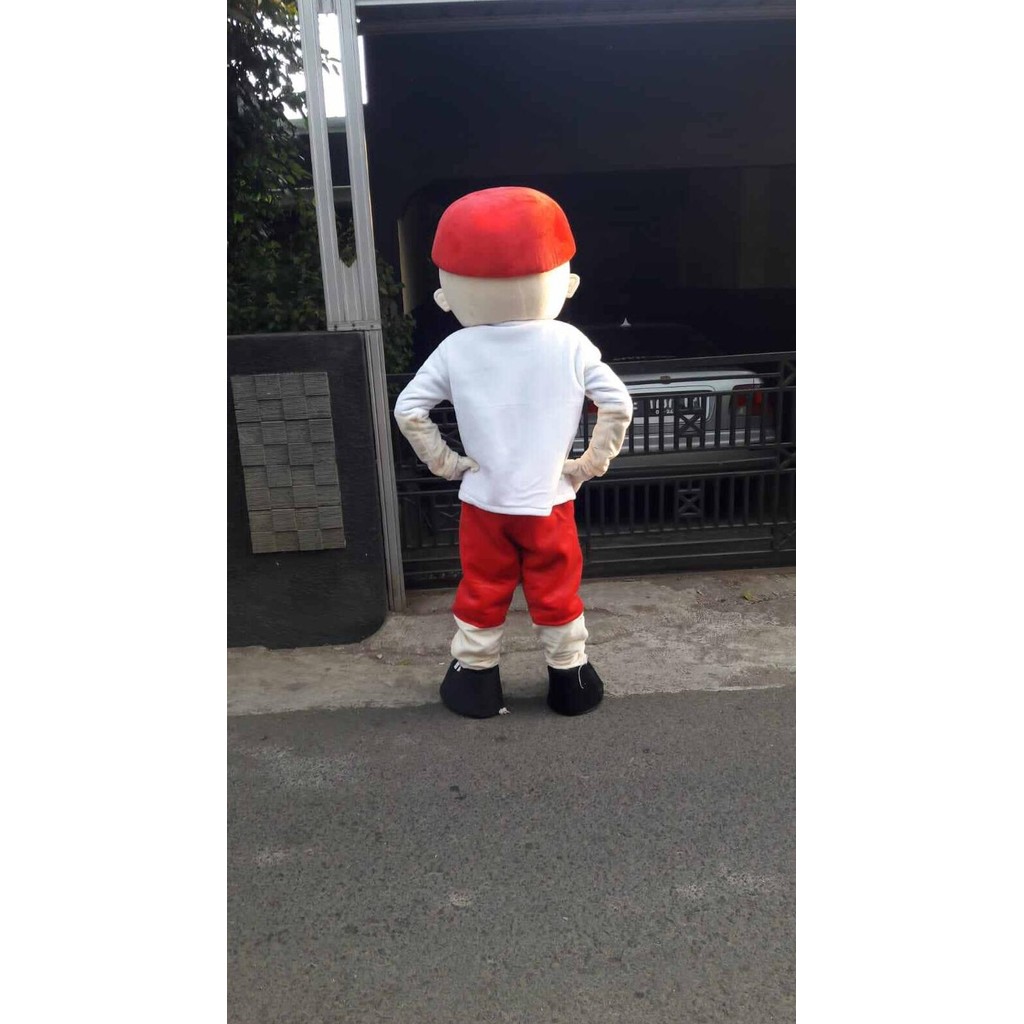 KOSTUM TERBARU KARAKTER UPIN IPIN BAJU ANAK SD