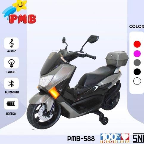 U-45 Mainan Motor Aki Anak Nmax Pmb M588 / Mainan Motor Aki/ Mainan Motor-Motoran Anak/ Mainan Motor