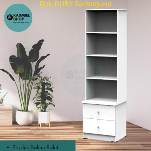 Rak Buku RUBY Lemari Tas Rak Serbaguna Kirim OJEK