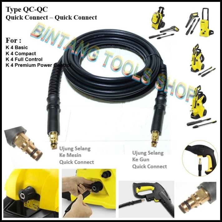 Selang Karcher K4 Basic K4 Compact K4 Premium Power K 4 Full Control