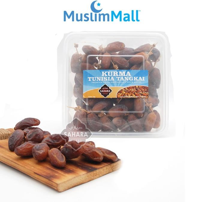 Kurma Tunis Tangkai Sahara 1Kg - Tunisia Deglet Nour