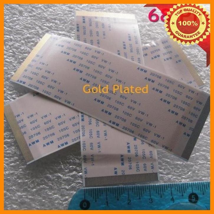 [MCS] KABEL FLEXIBLE 68 PIN AWM 20706 20861 TTL T-CON TV LED GOLD-PLATED