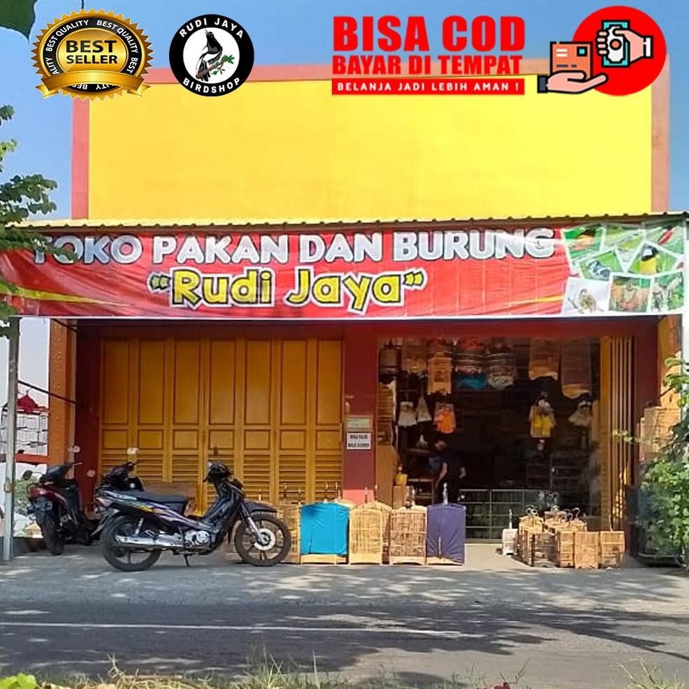 Oz67 Bral Brul 250 Gram Pakan Makanan Jangkrik Ulat Ternak Burung Murai Kacer Telur Menetas Anti Zon