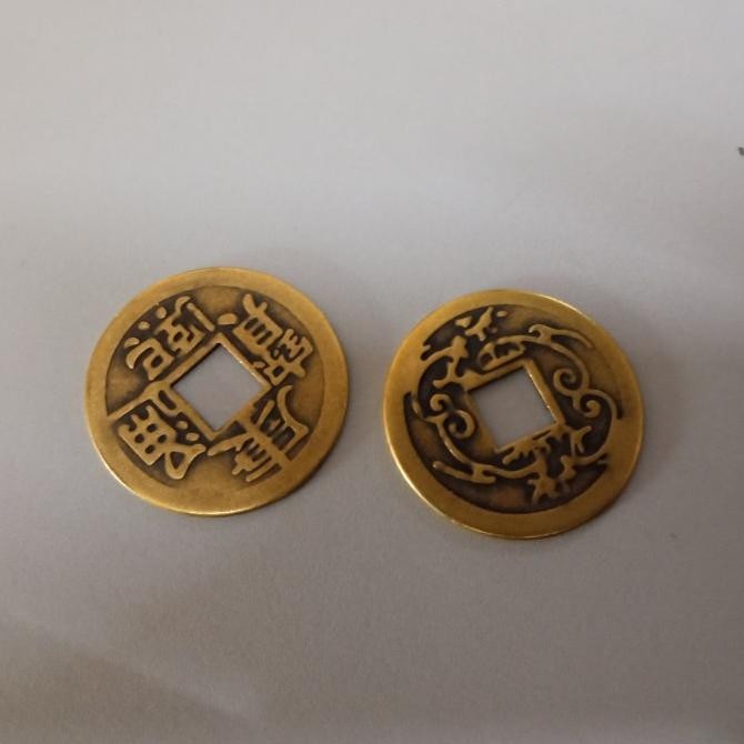 $$$$] Pis Bolong china uang kepeng bolong 2 4cm