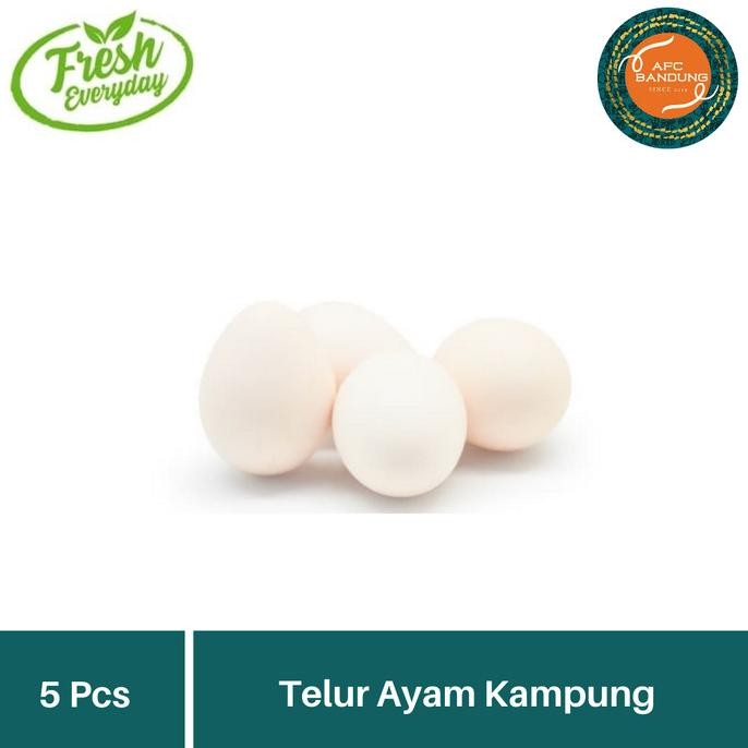 

Terlaris Telor Ayam Kampung Mentah 5 Butir Telur