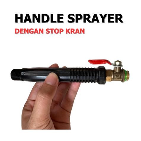 Baru Handle sprayer elektrik with Stop kran semprotan hama pertanian