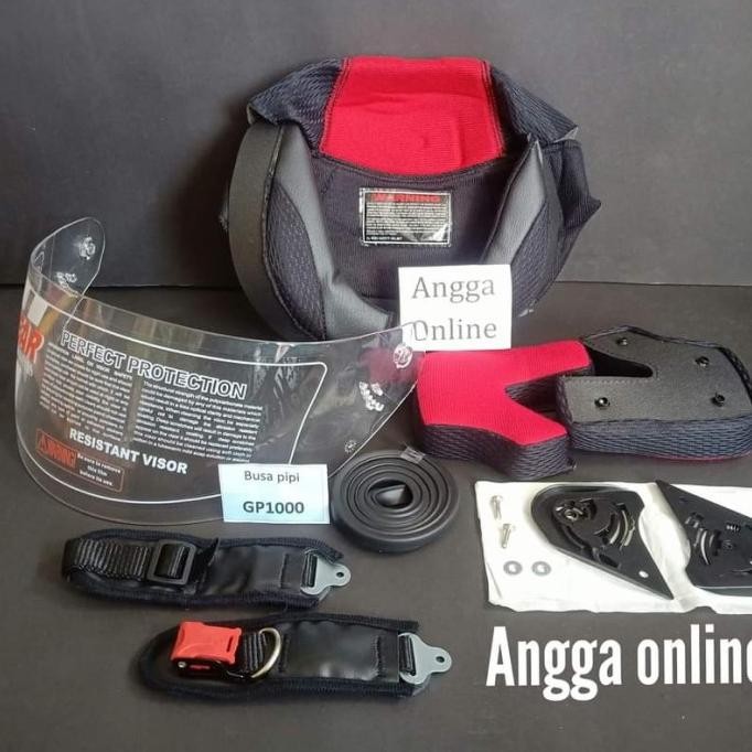 Paket NHK GP1000, NHK GP 1000, BUSA HELM & KACA HELM, LIS & TALI HELM