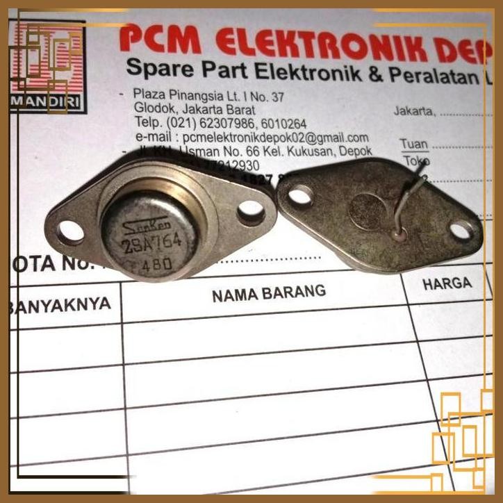 

[PCM] 2SA764 SANKEN ORIGINAL NOS 2SA 764 SA A764 SA764 TR TRANSISTOR TO3