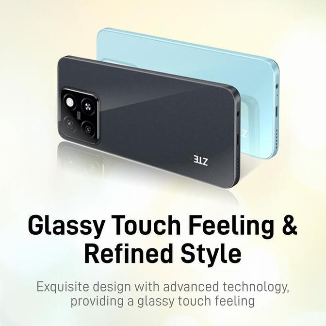 

ZTE Blade A55 4/128 GB - 6.75-inch Layar 90Hz dengan Live Island, Kamera Ganda 13MP AI, Baterai Tahan Lama 5000mAh - Wifi, Camera TRM