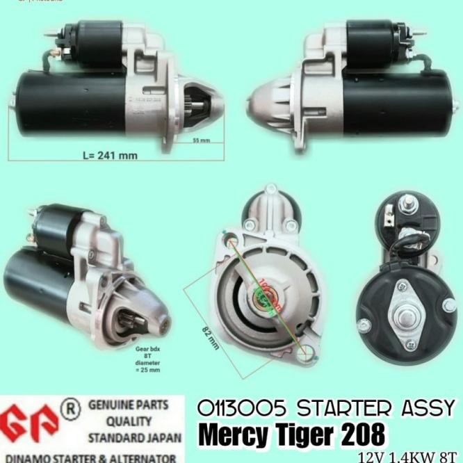 Dinamo Starter Mercedes Mercy Tiger 280 12V